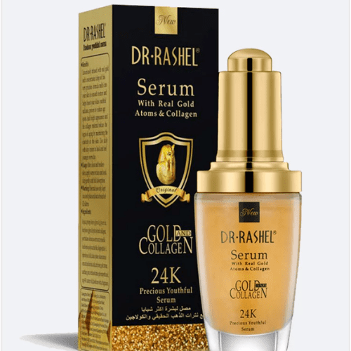 Dr. Rashel 24K Gold Collagen Youthful Face Serum 40ml 1 Dr. Rashel 24K Gold Collagen Youthful Face Serum 40ml