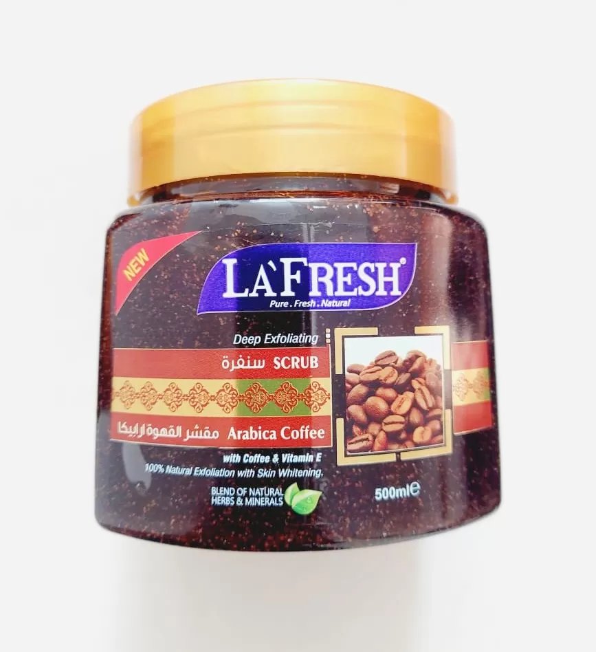 Lafresh Arabica Coffee Face & Body Scrub 500ml 1 Lafresh Arabica Coffee Face & Body Scrub 500ml