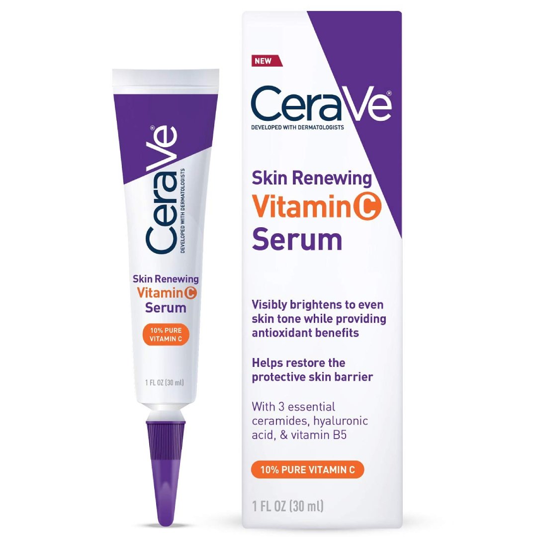 CeraVe Vitamin C Serum with Hyaluronic Acid 30ml 1 CeraVe Vitamin C Serum with Hyaluronic Acid 30ml