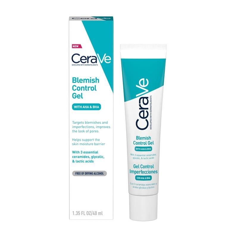 Cerave Blemish Control Gel with AHA & BHA 40ml 1 Cerave Blemish Control Gel with AHA & BHA 40ml