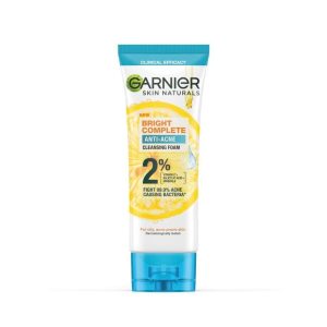 Garnier Bright Complete Anti - Acne Cleansing Foam 100ml
