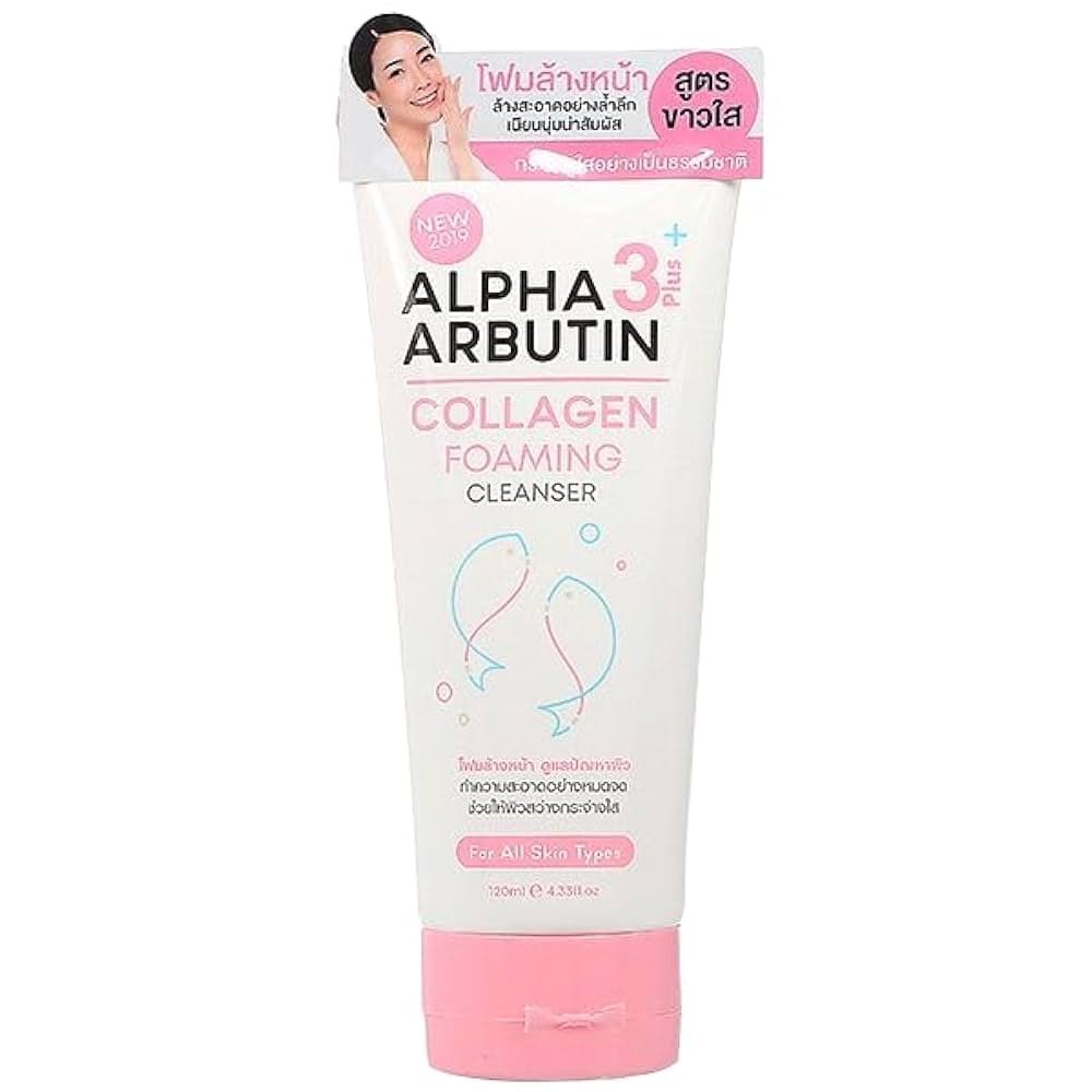 Alpha Arbutin 3+ Collagen Foaming Cleanser 120ml 1 Alpha Arbutin 3+ Collagen Foaming Cleanser 120ml