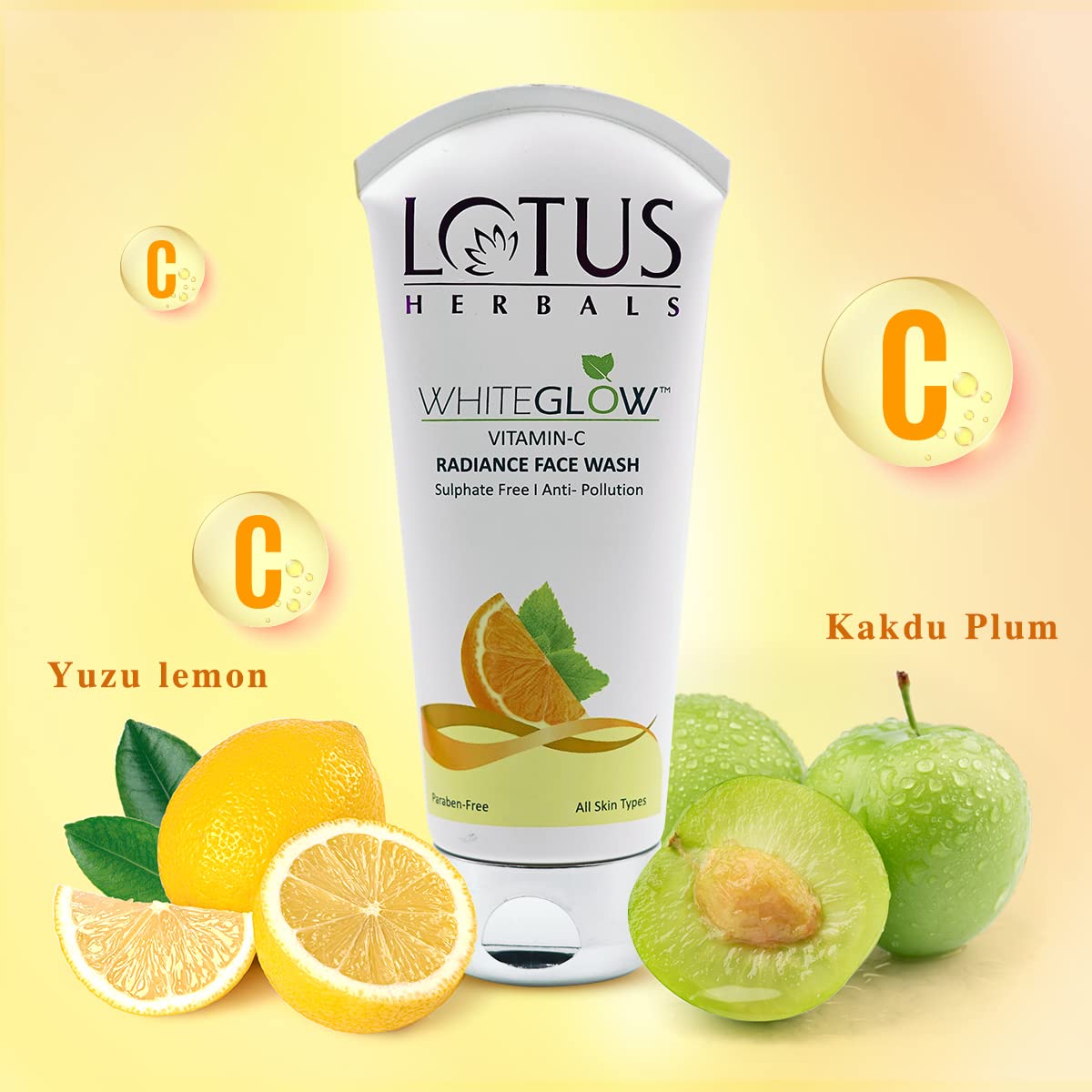 Lotus WhiteGlow Vitamin-C Radiance Face Wash 100g 1 Lotus WhiteGlow Vitamin-C Radiance Face Wash 100g