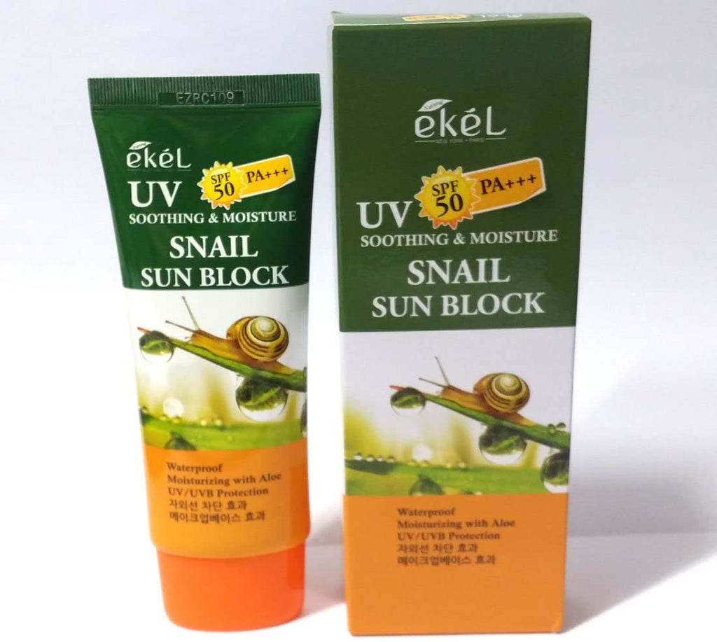 Soothing & Moisture Snail Sun Block SPF 50 1 Soothing & Moisture Snail Sun Block SPF 50