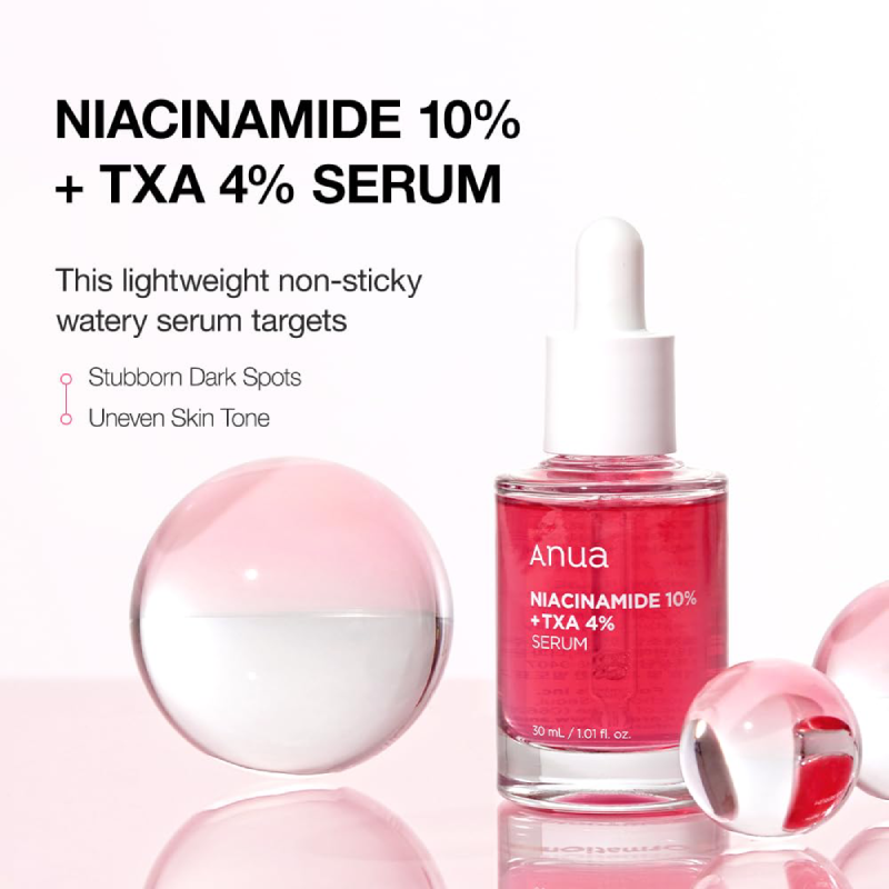 Anua Niacinamide 10% + TXA 4% Dark Spot Correcting Serum 30ml 1 Anua Niacinamide 10% + TXA 4% Dark Spot Correcting Serum 30ml