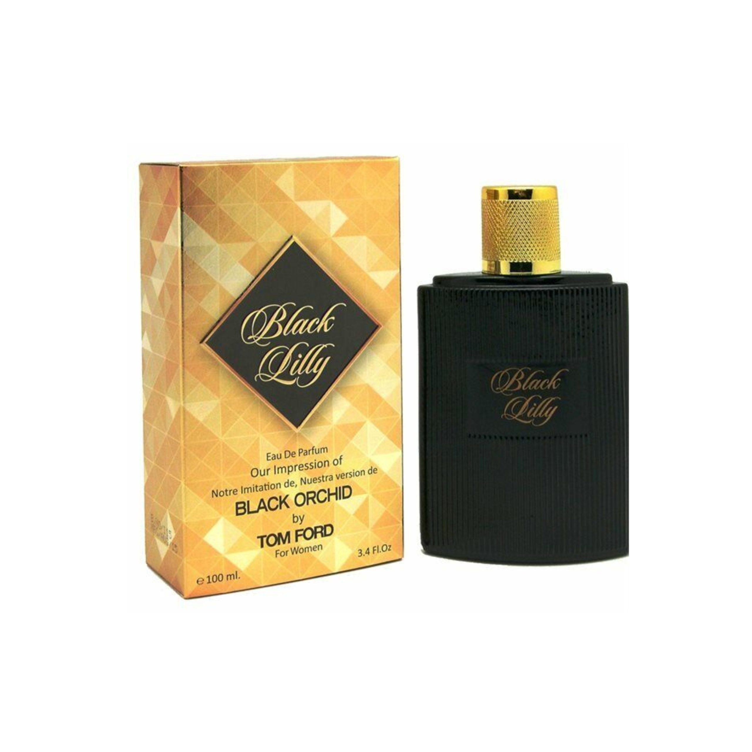 BLACK LILLY Designer EDP perfume 3.4 oz 100ml 1 BLACK LILLY Designer EDP perfume 3.4 oz 100ml