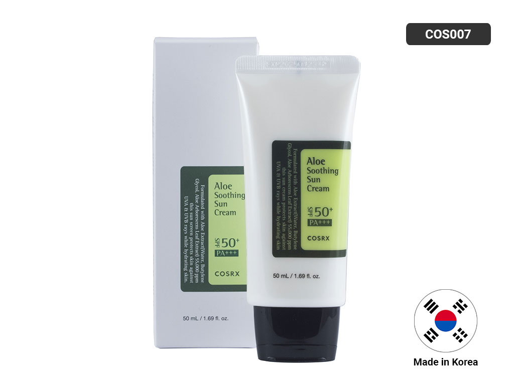 COSRX Aloe Soothing Sun Cream SPF 50+ PA+++ 50ml 1 COSRX Aloe Soothing Sun Cream SPF 50+ PA+++ 50ml