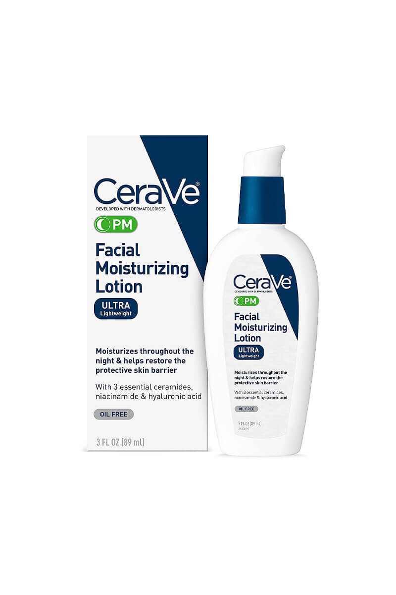 CeraVe PM Facial Moisturizing Lotion 89ml 1 CeraVe PM Facial Moisturizing Lotion 89ml