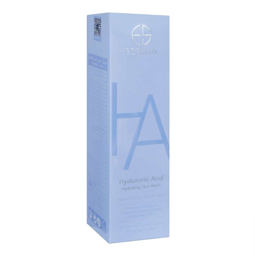 Estelin Hyaluronic Acid Hydrating Face Wash, Smoothes & Plumps Skin, 100g 1 Estelin Hyaluronic Acid Hydrating Face Wash, Smoothes & Plumps Skin, 100g