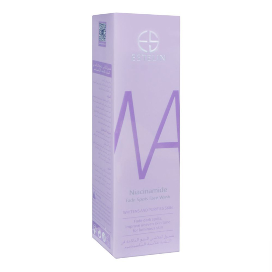 Estelin Niacinamide Fade Spots Face Wash, Whitens & Purifies Skin,100g 1 Estelin Niacinamide Fade Spots Face Wash, Whitens & Purifies Skin,100g