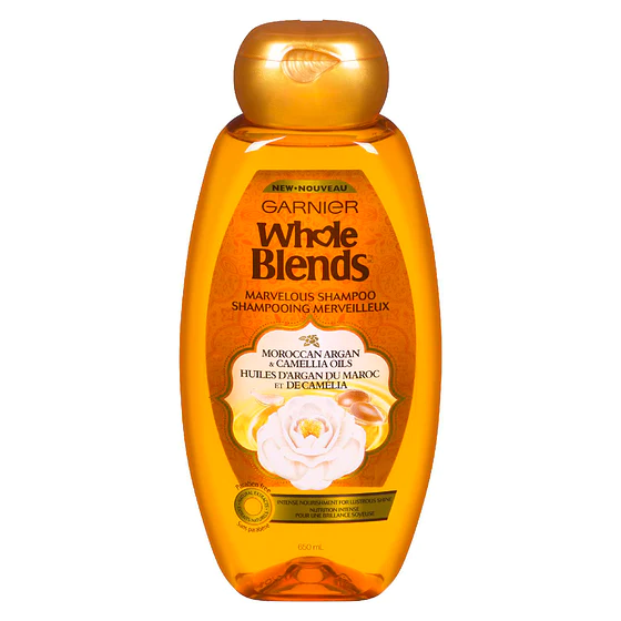 Garnier Whole Blends Illuminating with Moroccan Argan and Camellia 400ml 1 Garnier Whole Blends Illuminating with Moroccan Argan and Camellia 400ml