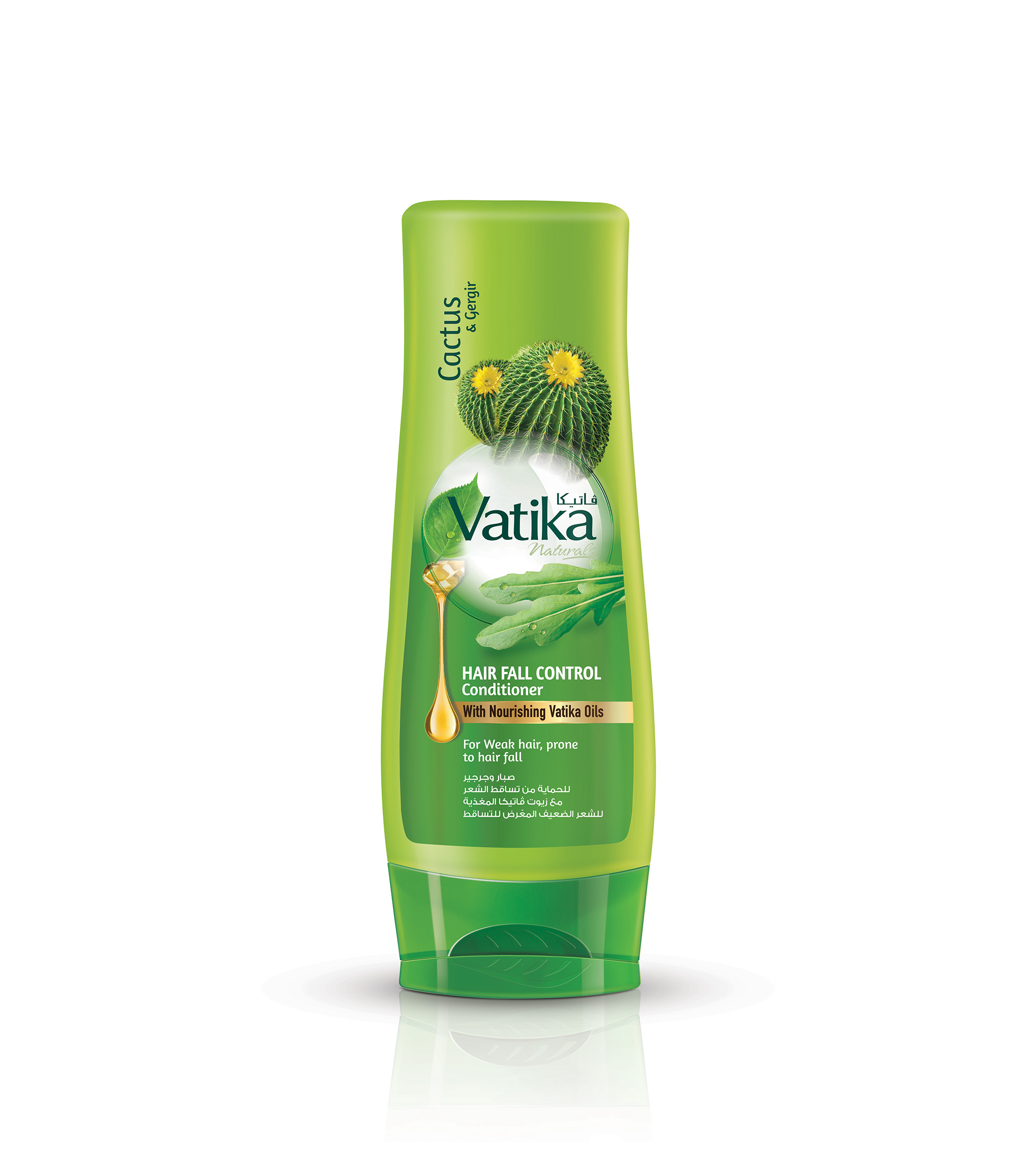 Vatika Cactus & Gergir Hair Fall Control Conditioner - 400ml 1 Vatika Cactus & Gergir Hair Fall Control Conditioner - 400ml