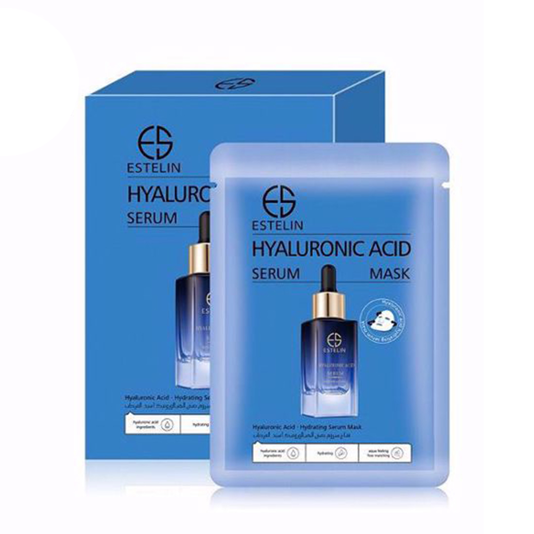 Esteline Hyaluronic Acid Hydrating Serum Mask Pack (25ml x 10) 1 Esteline Hyaluronic Acid Hydrating Serum Mask Pack (25ml x 10)