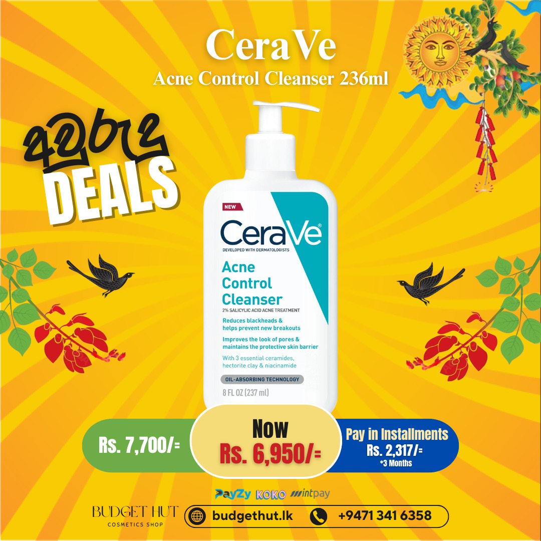 Cerave Acne Control Cleanser 236ml 1 Cerave Acne Control Cleanser 236ml
