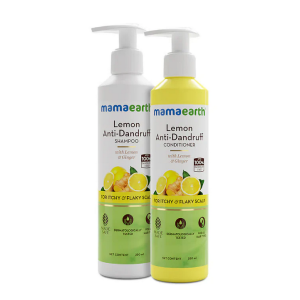 Mamaearth Lemon Anti-Dandruff Shampoo and Conditioner 250ml