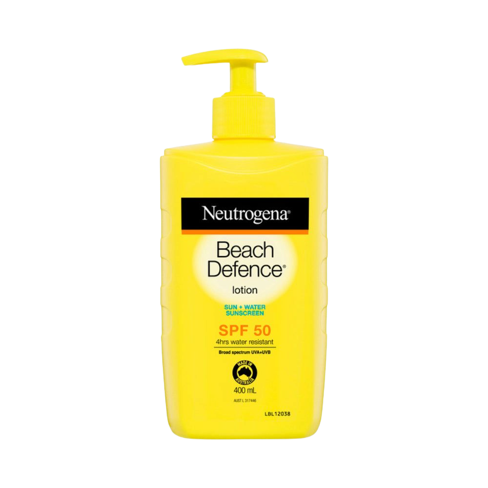 Neutrogena Beach Defence Sunscreen Lotion SPF 50 400ml 1 Neutrogena Beach Defence Sunscreen Lotion SPF 50 400ml
