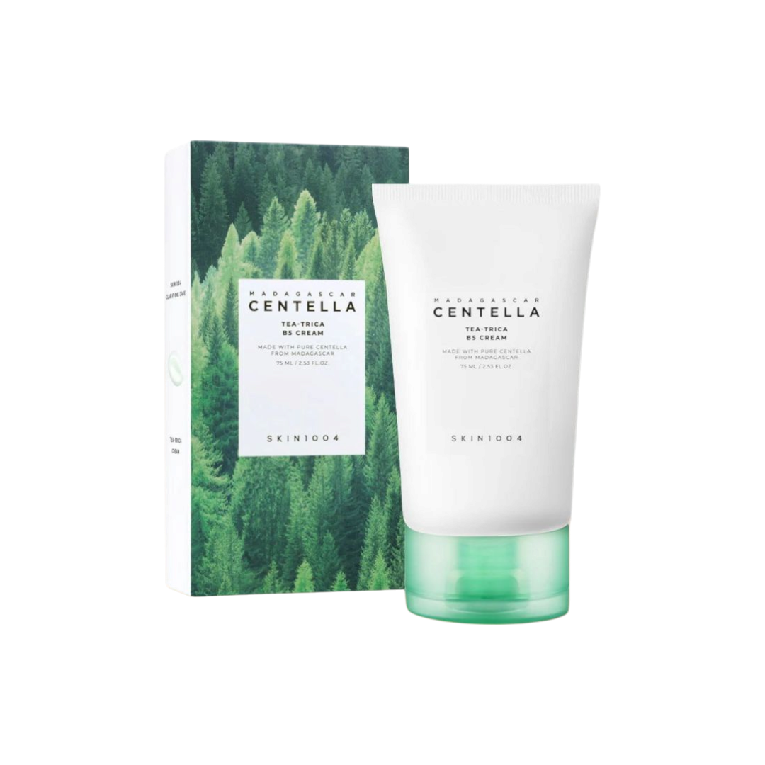 Centella Tea Trica B5 Cream 75ml Hydration and Acne-Prone Skin | Korea 1 Centella Tea Trica B5 Cream 75ml Hydration and Acne-Prone Skin | Korea