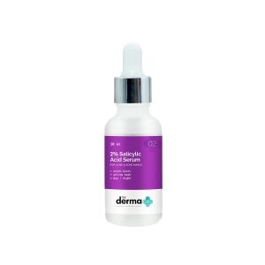 The Derma Co. 2% Salicylic Acid Serum for Face for Active Acne with Witch Hazel (30ml)