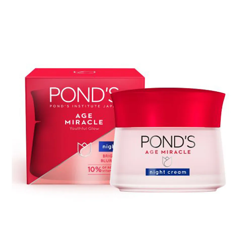 POND'S Pond Age Miracle Youthful Glow Night Cream 1 POND'S Pond Age Miracle Youthful Glow Night Cream