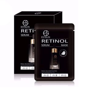 Estelin Retinol Anti-Wrinkle Serum Mask Pack (25ml x 10)