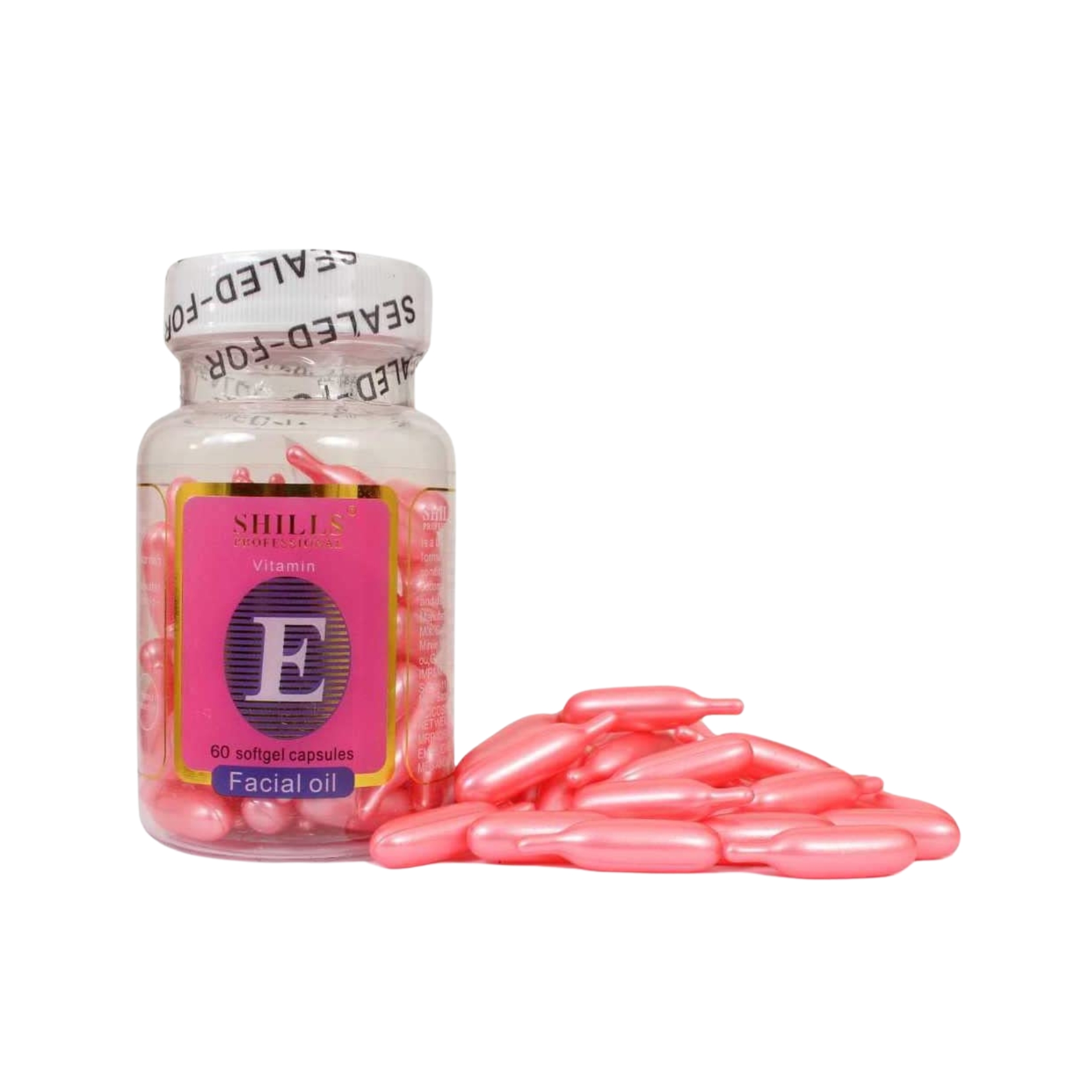 SHILLS PROFESSIONAL Vitamin E Facial Oil Capsules 2 SHILLS PROFESSIONAL Vitamin E Facial Oil Capsules - Image 2
