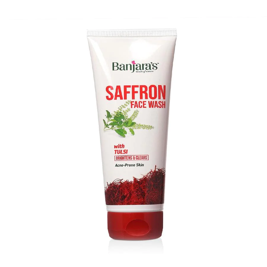 Banjara's Saffron Face Wash with Sandal For Oily Skin 1 Banjara's Saffron Face Wash with Sandal For Oily Skin