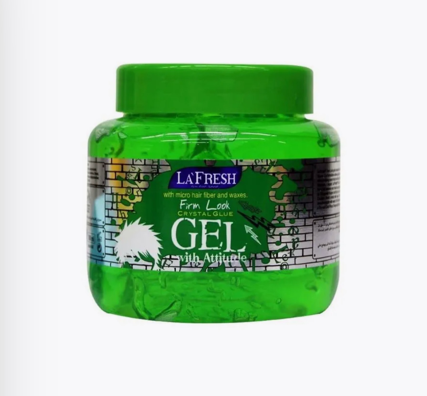 La Fresh Crystal Glue Hair Gel – Firm Look 300ml 1 La Fresh Crystal Glue Hair Gel – Firm Look 300ml