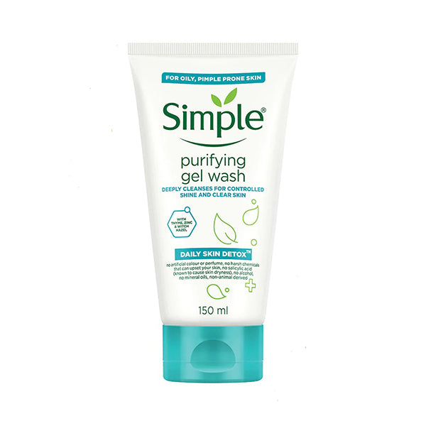 Simple Purifying Gel Wash 150ml 1 Simple Purifying Gel Wash 150ml