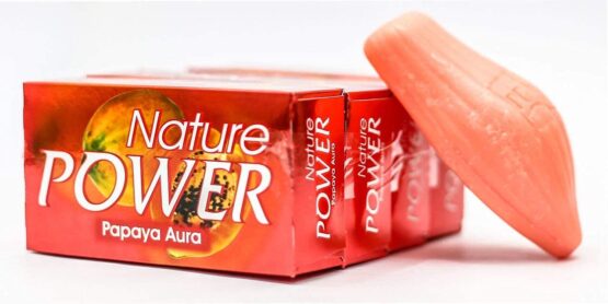 Nature Power Papaya Aura soap 1 Nature Power Papaya Aura soap