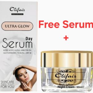 Olifair Radiant Effect Night Cream 50gm With Free Serum