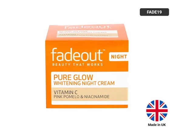 FADEOUT Pure Glow Whitening Night Cream 50ml 1 FADEOUT Pure Glow Whitening Night Cream 50ml