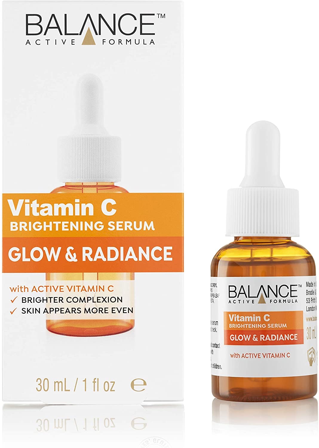 Balance Vitamin C Brightening Glow and Radiance Serum 30ml 1 Balance Vitamin C Brightening Glow and Radiance Serum 30ml