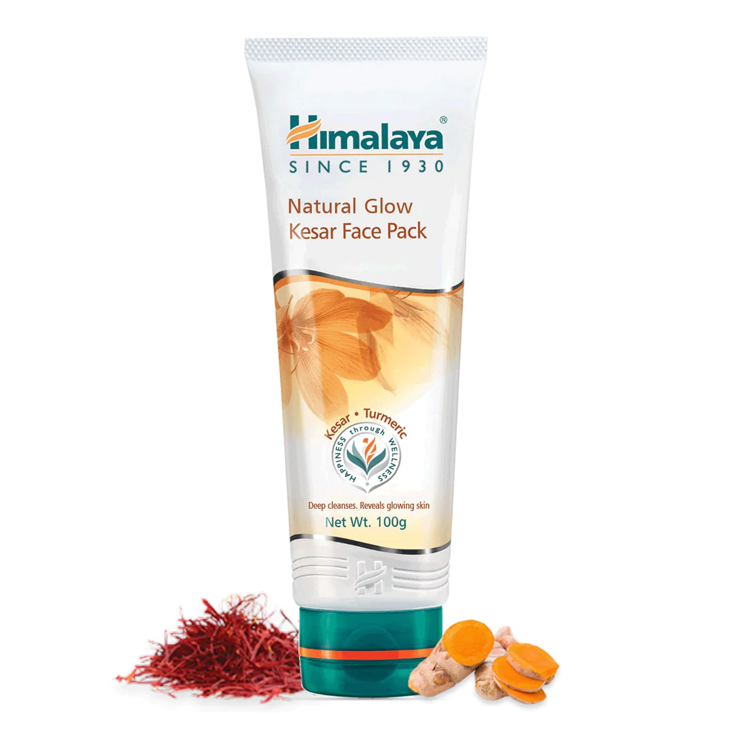 Himalaya Natural Glow Kesar Face Wash 100ml 1 Himalaya Natural Glow Kesar Face Wash 100ml