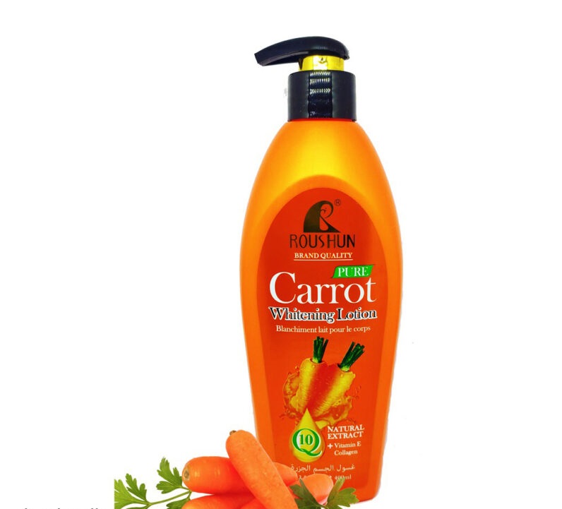 Roushun Carrot Lotion with Vitamin E 400ml 1 Roushun Carrot Lotion with Vitamin E 400ml