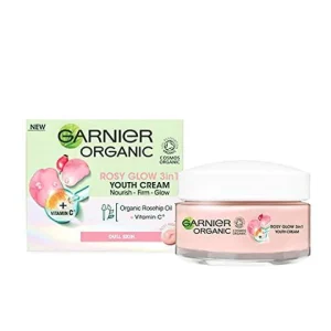 Garnier Organic Rosy Glow 3in1 Youth Cream 50ml