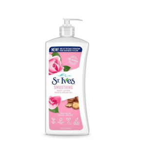 St Ives SMOOTHING BODY LOTION ROSE & ARGAN OIL -621ml