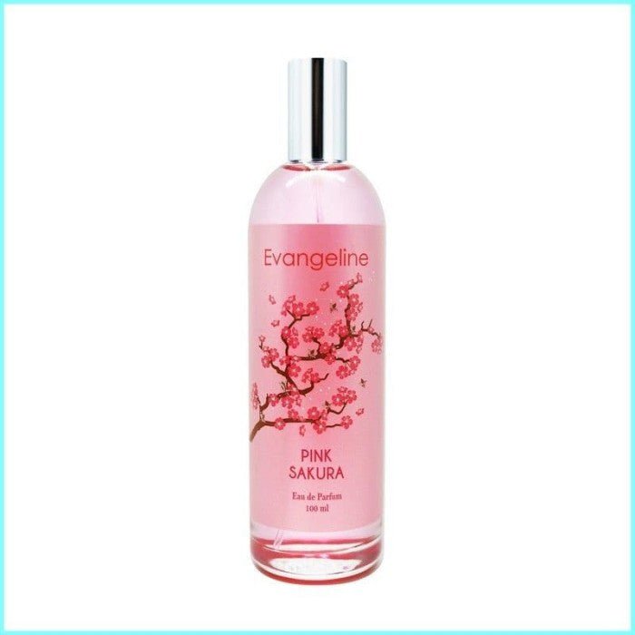 Evangeline Pink Sakura Eau De Parfum 100ml 1 Evangeline Pink Sakura Eau De Parfum 100ml