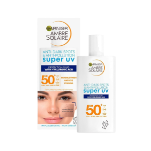 GARNIER AMBRE SOLAIRE SUPER UV Face Fluid SPF 50+ - 40 ml