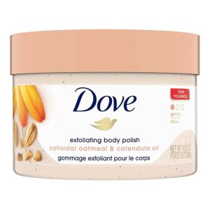 Dove Colloidal Oatmeal & Calendula Oil Body Polish 225g