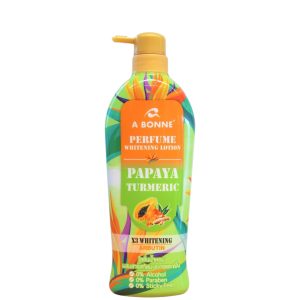 A Bonne Perfume Whitening Lotion With Papaya Tumeric - 500ml