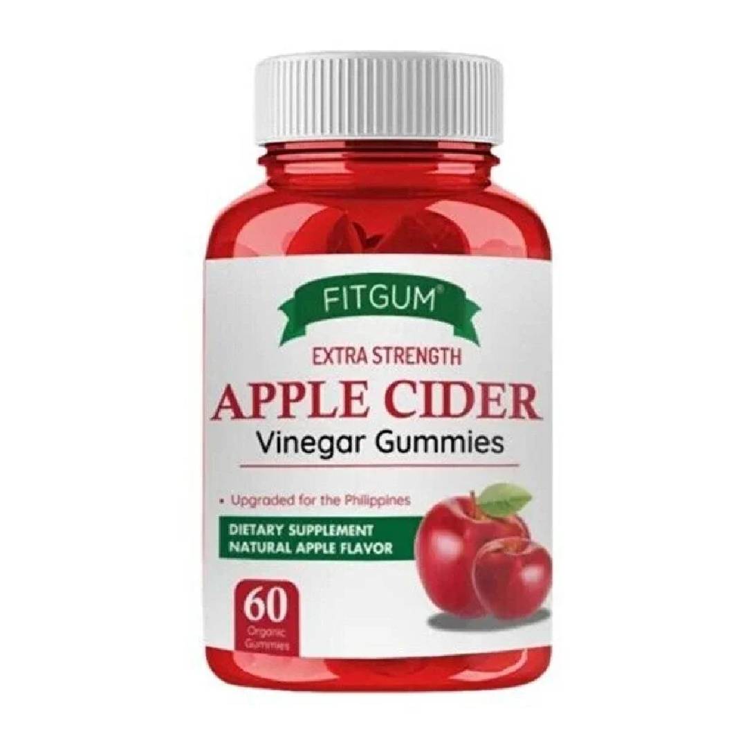 FitGum Apple Cider Vinegar 60 Gummies 1 FitGum Apple Cider Vinegar 60 Gummies