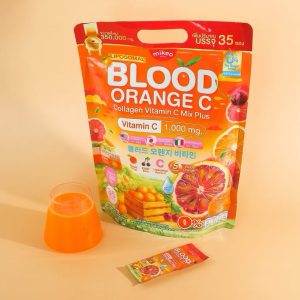 Mikeo Blood Orange C Collagen Vitamin C Mix Plus 1000mg