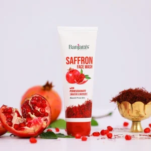 Banjara's Saffron Face Wash with Pomegranate