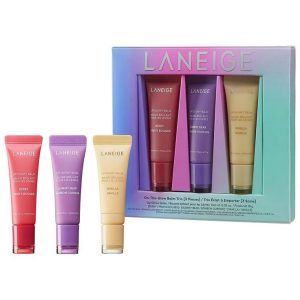 laneige lip glowy balm set 10g × 3