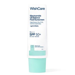 WishCare Niacinamide Oil Balance Fluid Sunscreen SPF50 PA++++ 50g