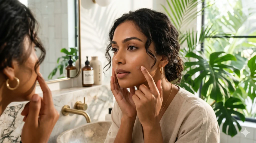 makeup causes acne