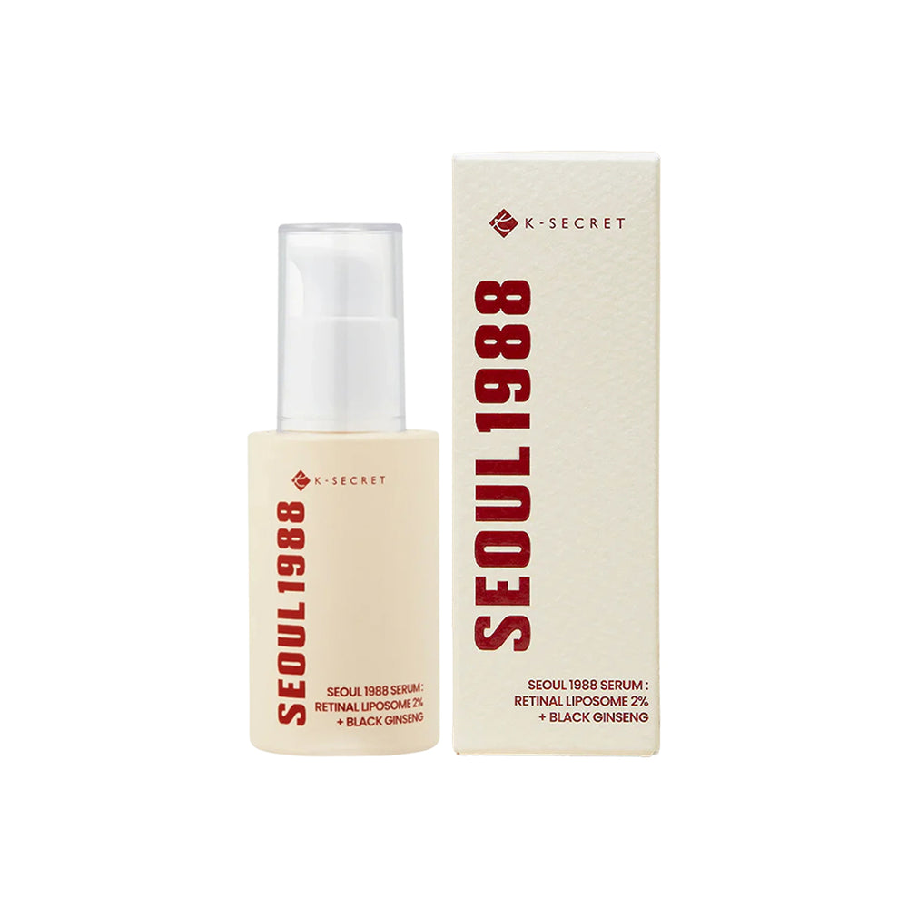 SEOUL 1988 Serum Retinal Liposome 2% + Black Ginseng 30ml 1 SEOUL 1988 Serum Retinal Liposome 2% + Black Ginseng 30ml