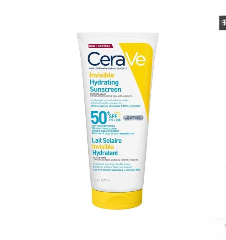 Cerave Invisible Hydrating Sunscreen SPF 50+ 75ml